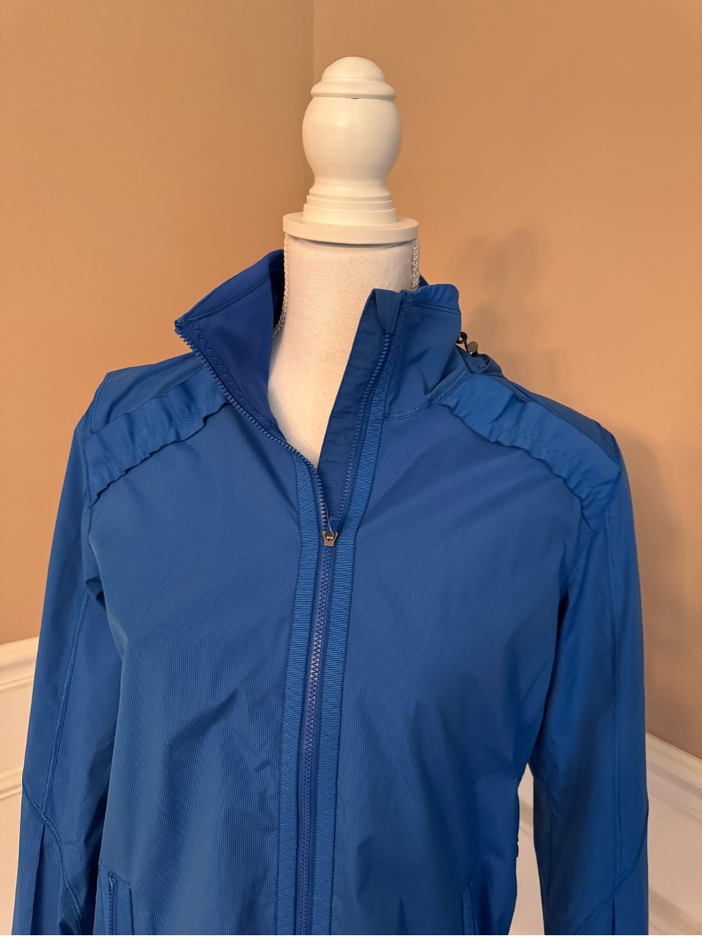 NWT Lululemon RUN:Bandit Jacket Blue Size 8 Running Athletic Lightweight - Picture 8 of 13